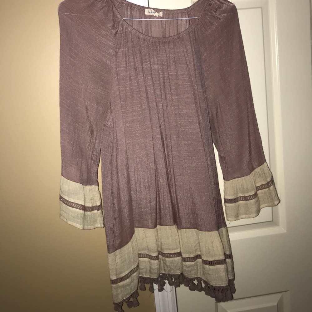 Long flare shirt